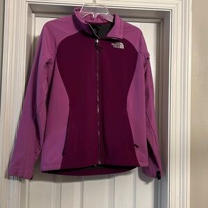 North face zip up size medium